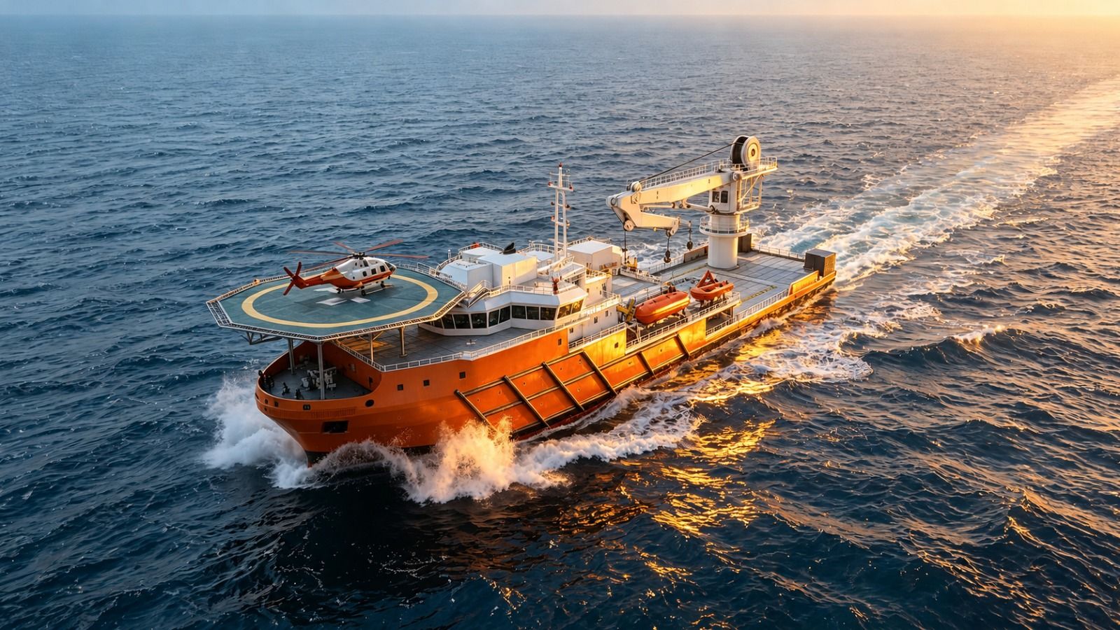 80m Maintenance & Accommodation Vessel — view 1