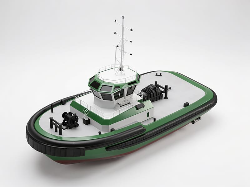 Specialized tug boat