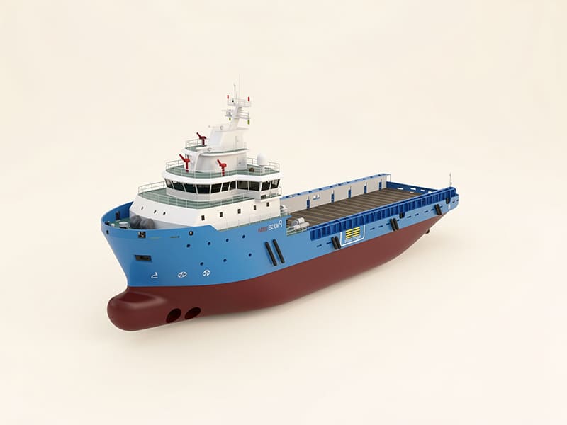 Platform supply vessel