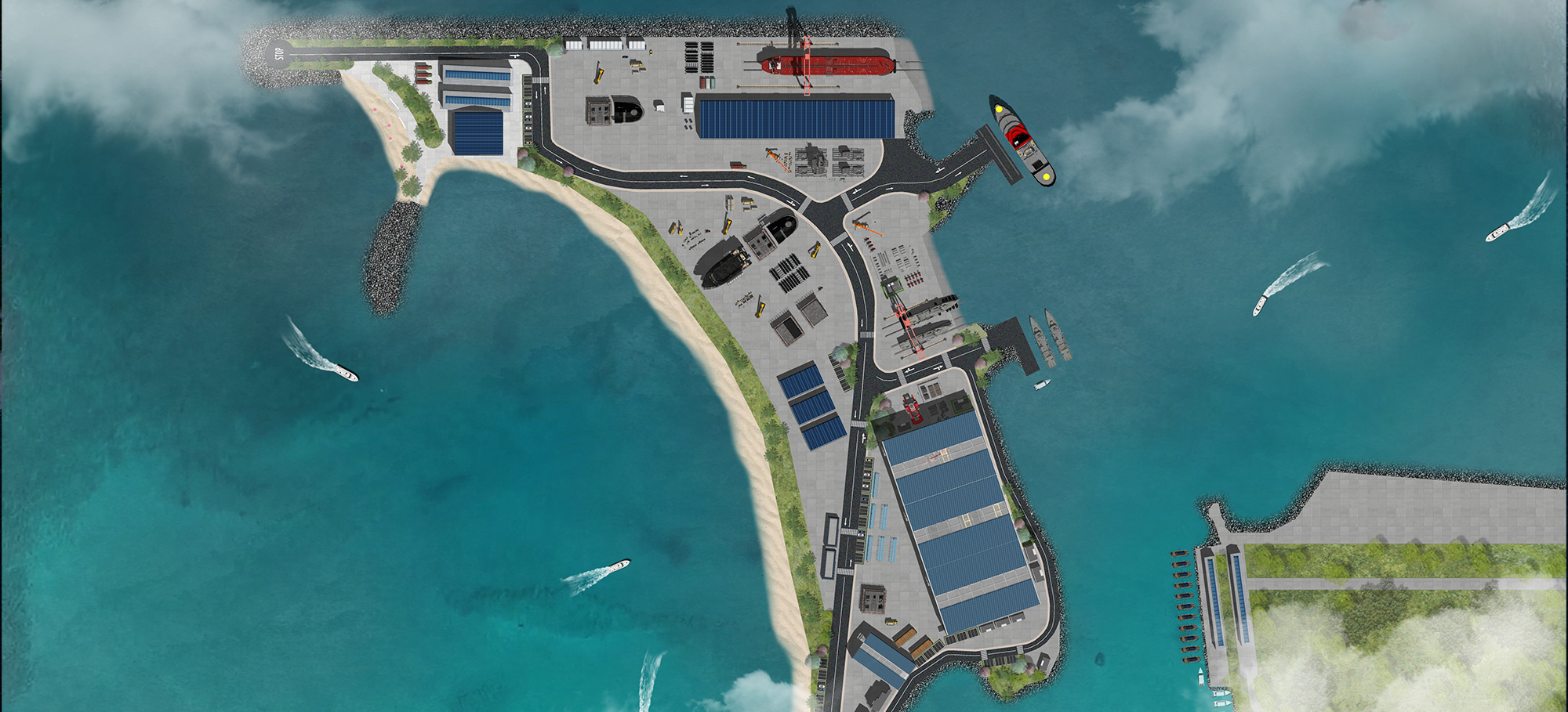 Shipyard master site plan